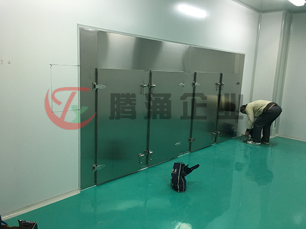 熱風(fēng)循環(huán)烘箱調(diào)試現(xiàn)場(chǎng)